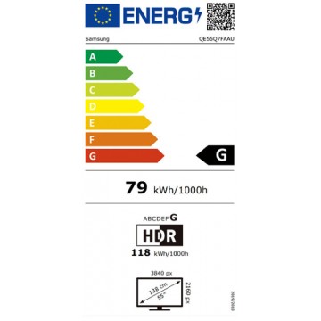 Samsung Smart Τηλεόραση 55" 4K UHD QLED QE55Q7FA HDR (2025)